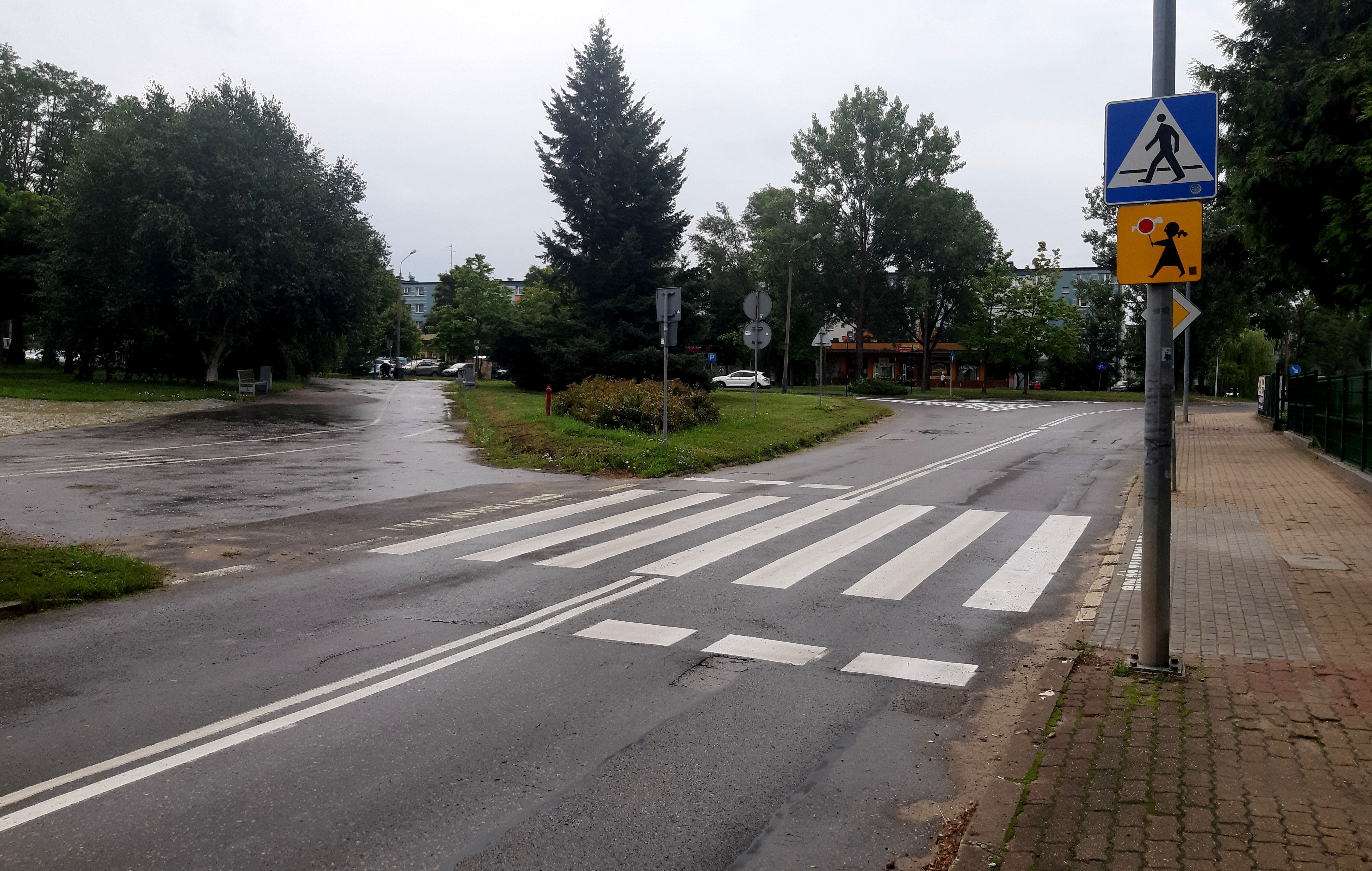 Na "zebrach" bezpieczniej