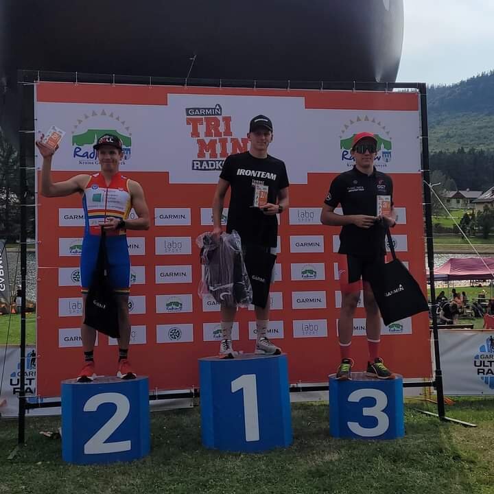 Mateusz Półrola drugi w triathlonie Triminator