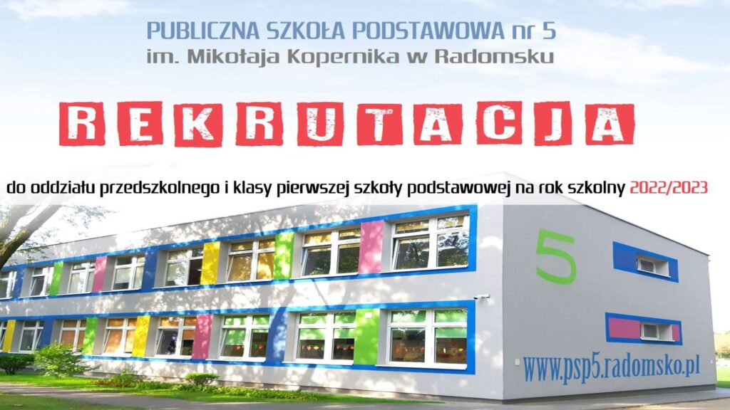 Rekrutacja do PSP nr 5