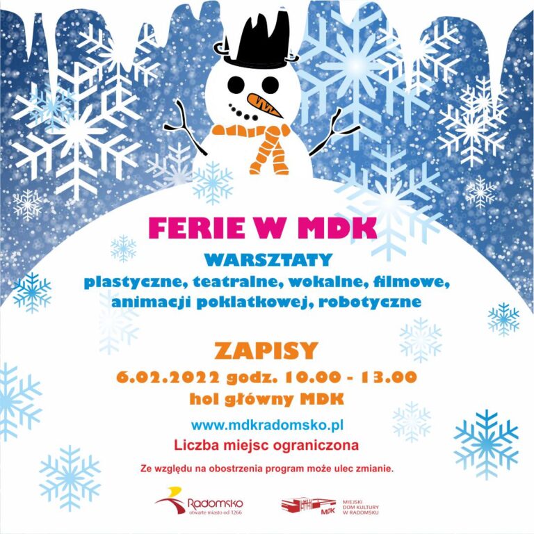 Ferie w MDK