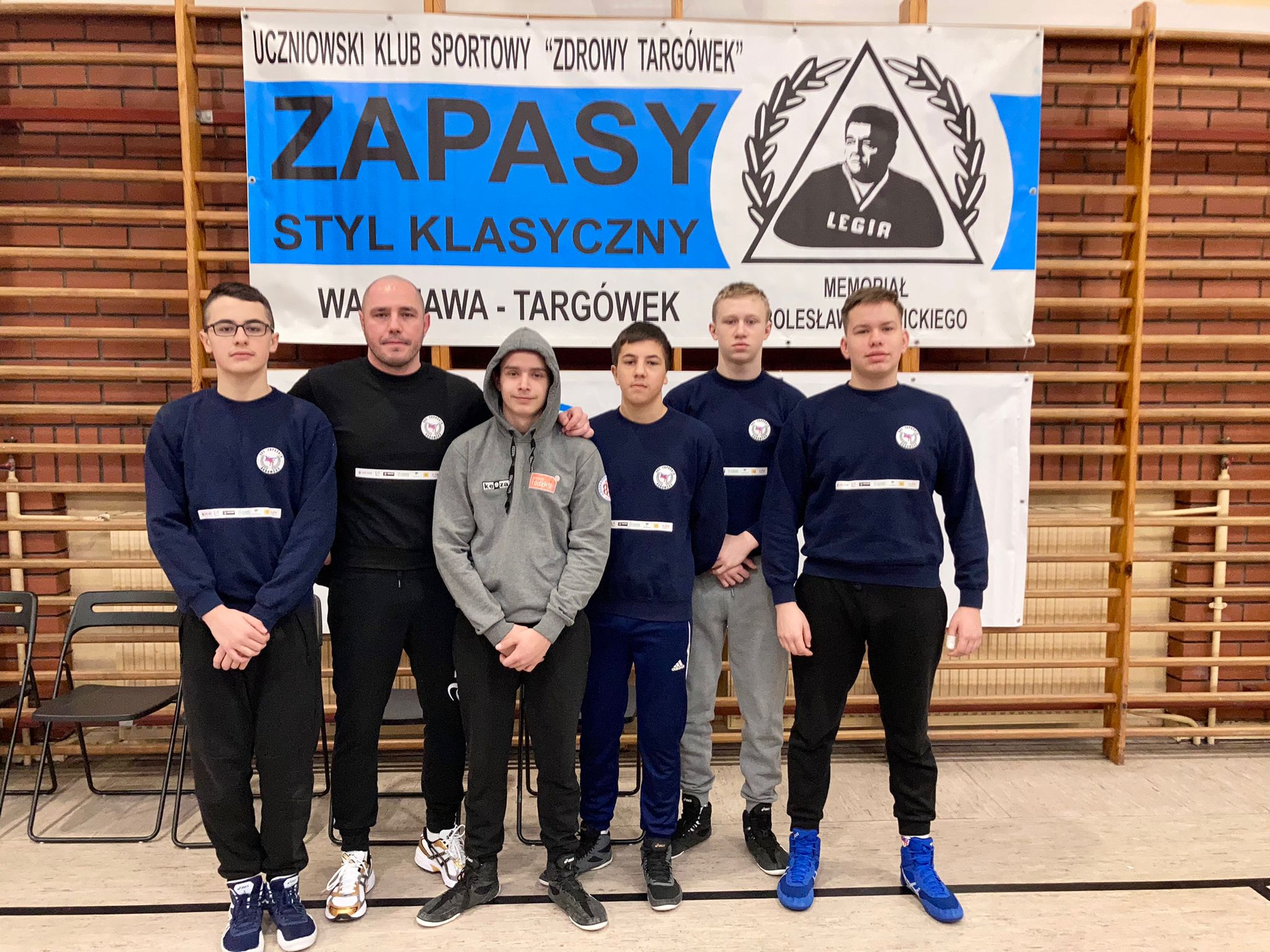 UKS „Zapaśnik” na zawodach w Warszawie