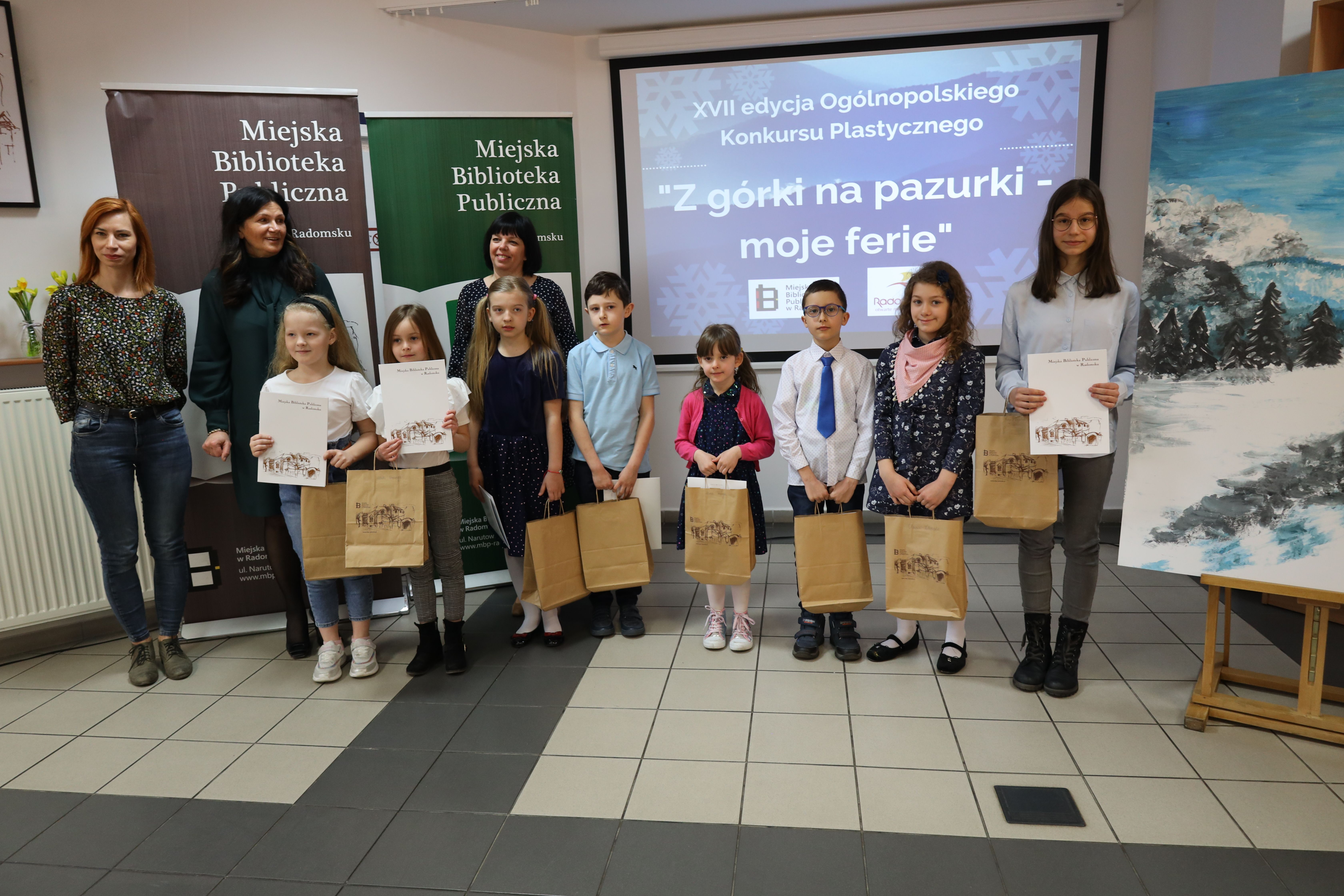 Laureaci konkursu &quot;Z górki na pazurki - moje ferie&quot; nagrodzeni