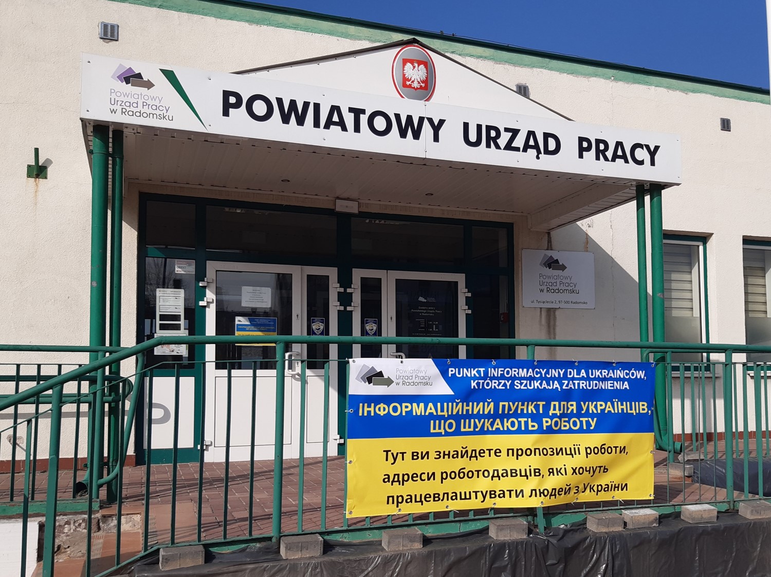 PUP uruchomił punkt informacyjny dla uchodźców z Ukrainy