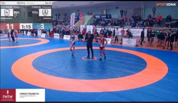 „Zapaśnik” na Mistrzostwach Polski Juniorów