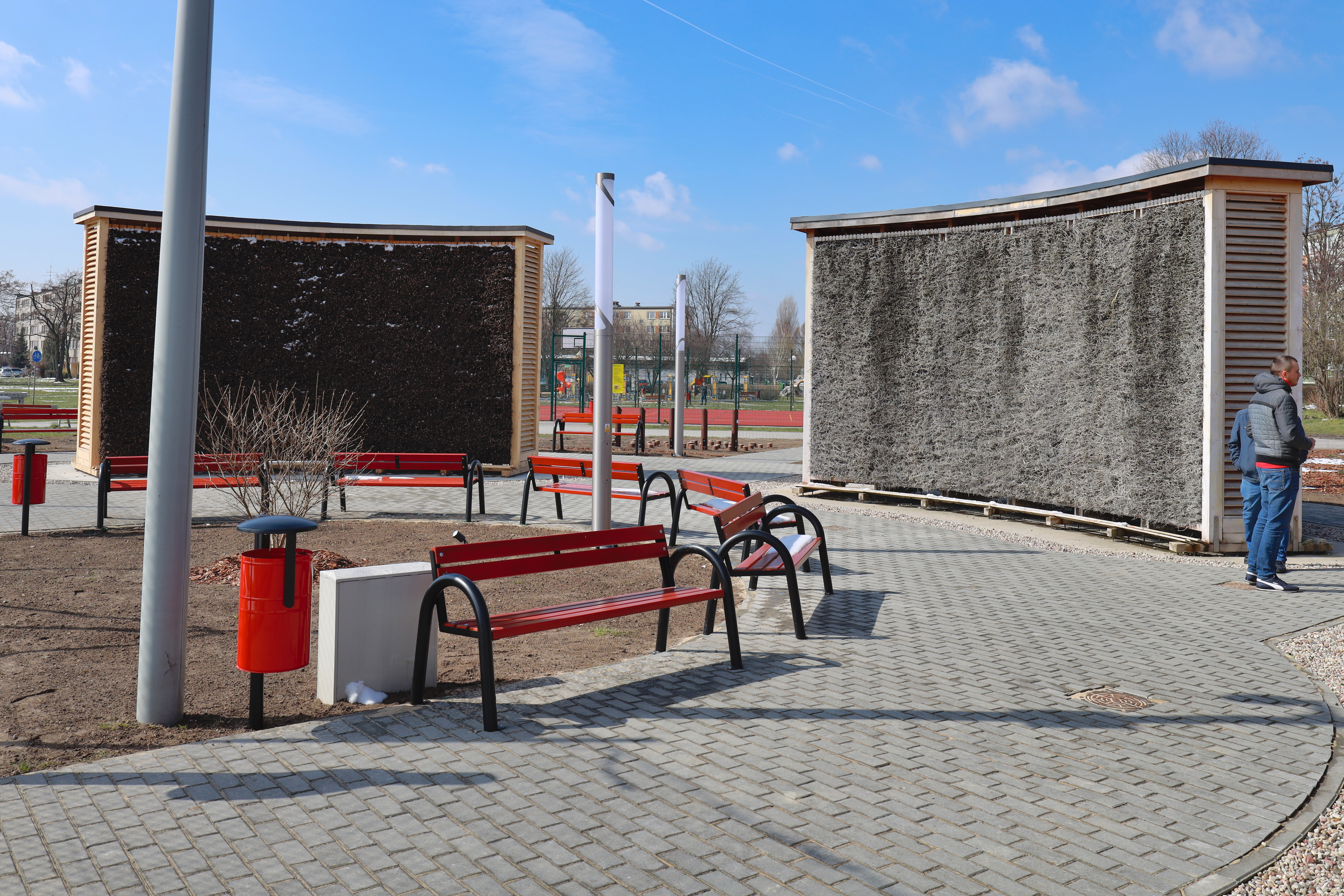 Nowe tężnie na Wielorybku