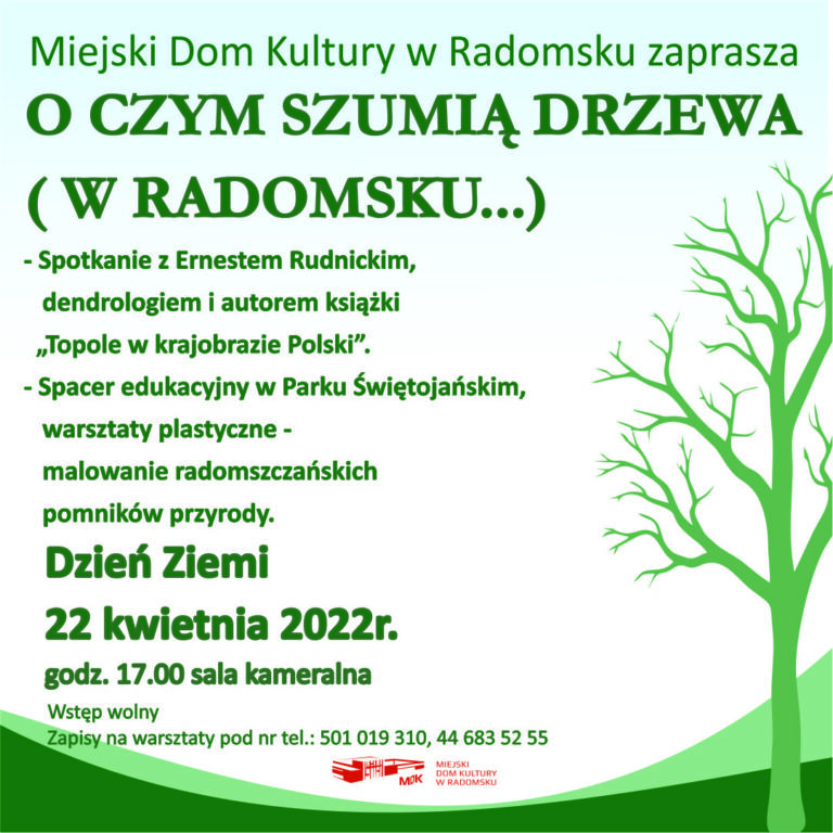 O czym szumią drzewa w Radomsku