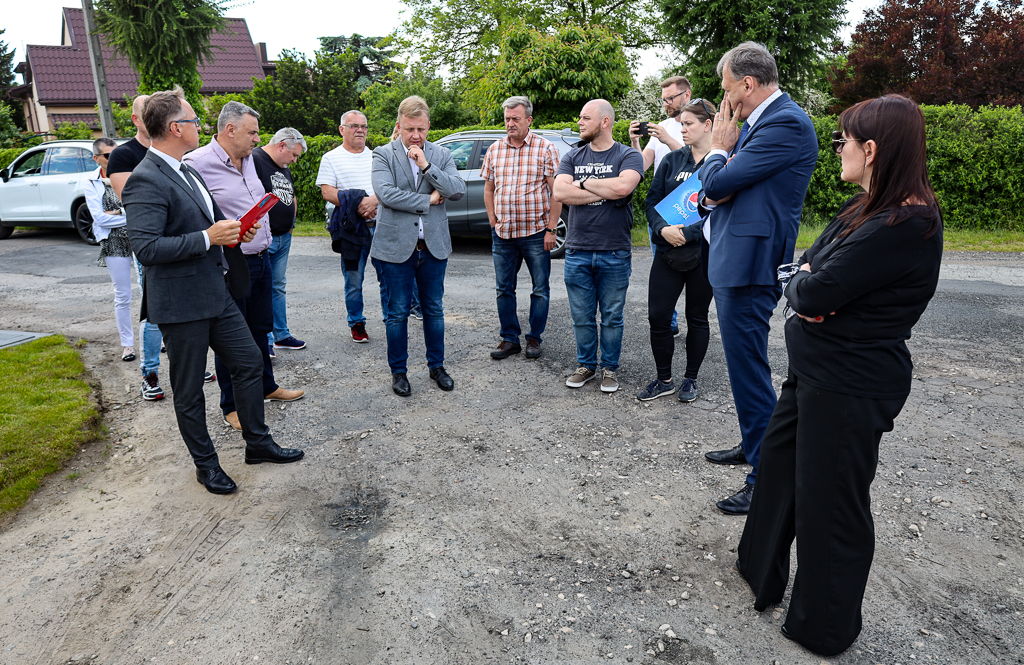 Spotkanie z mieszkańcami ulicy Parkowej