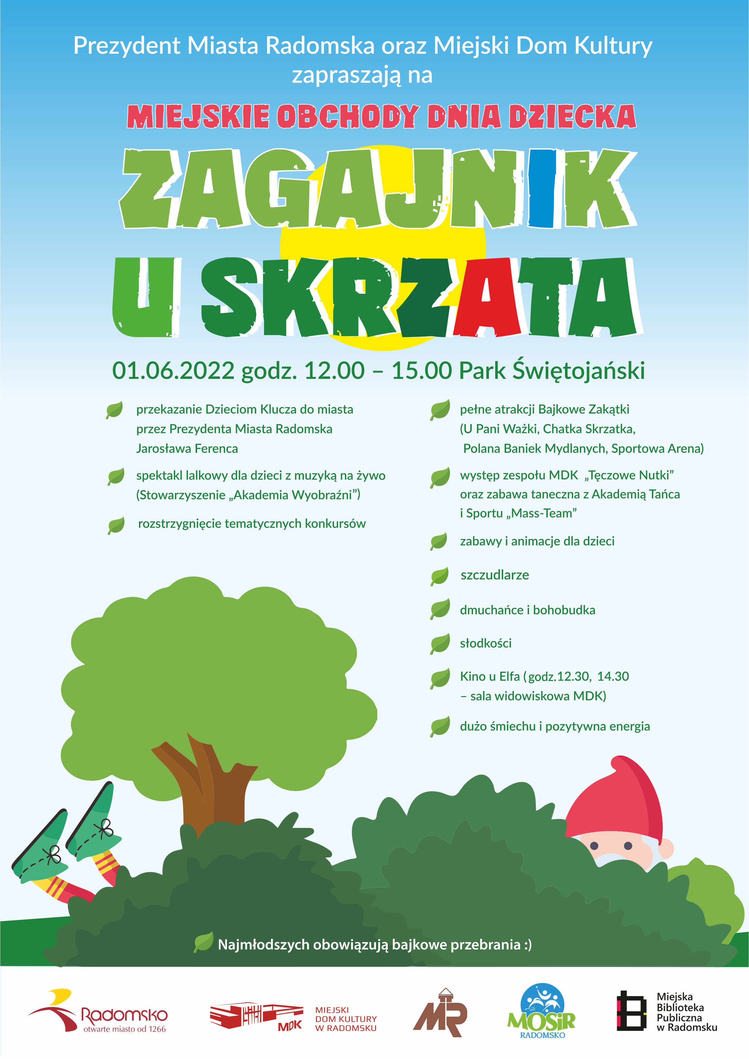 Dzień Dziecka w Zagajniku u Skrzata