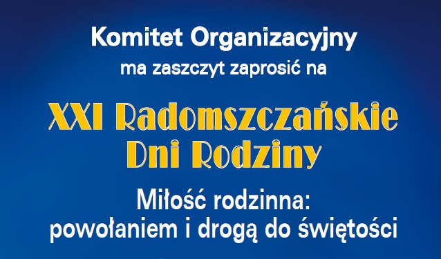 Program Radomszczańskich Dni Rodziny