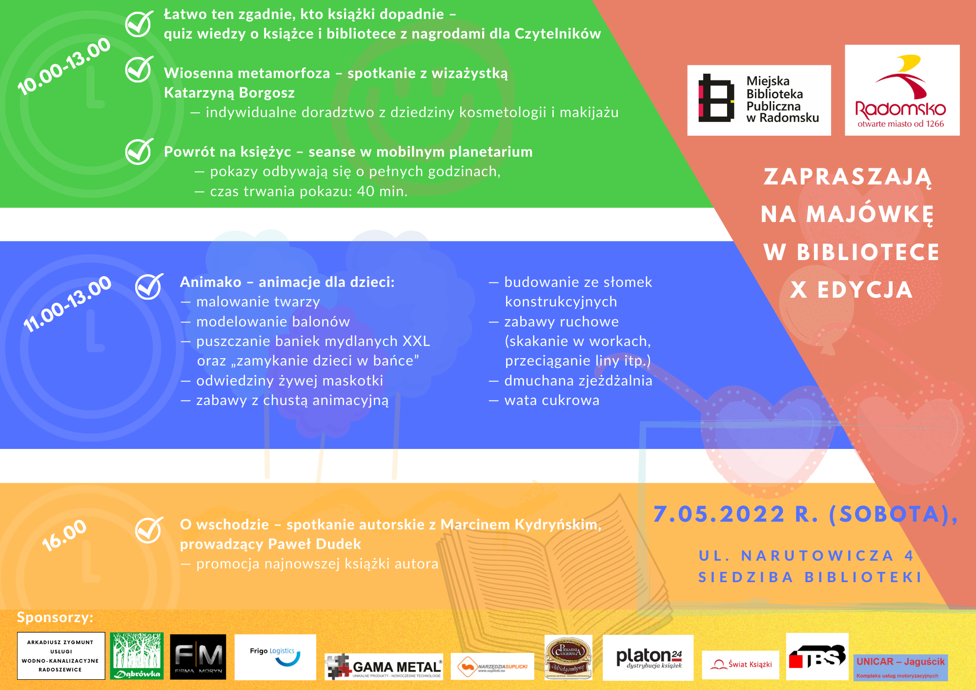X Majówka w bibliotece