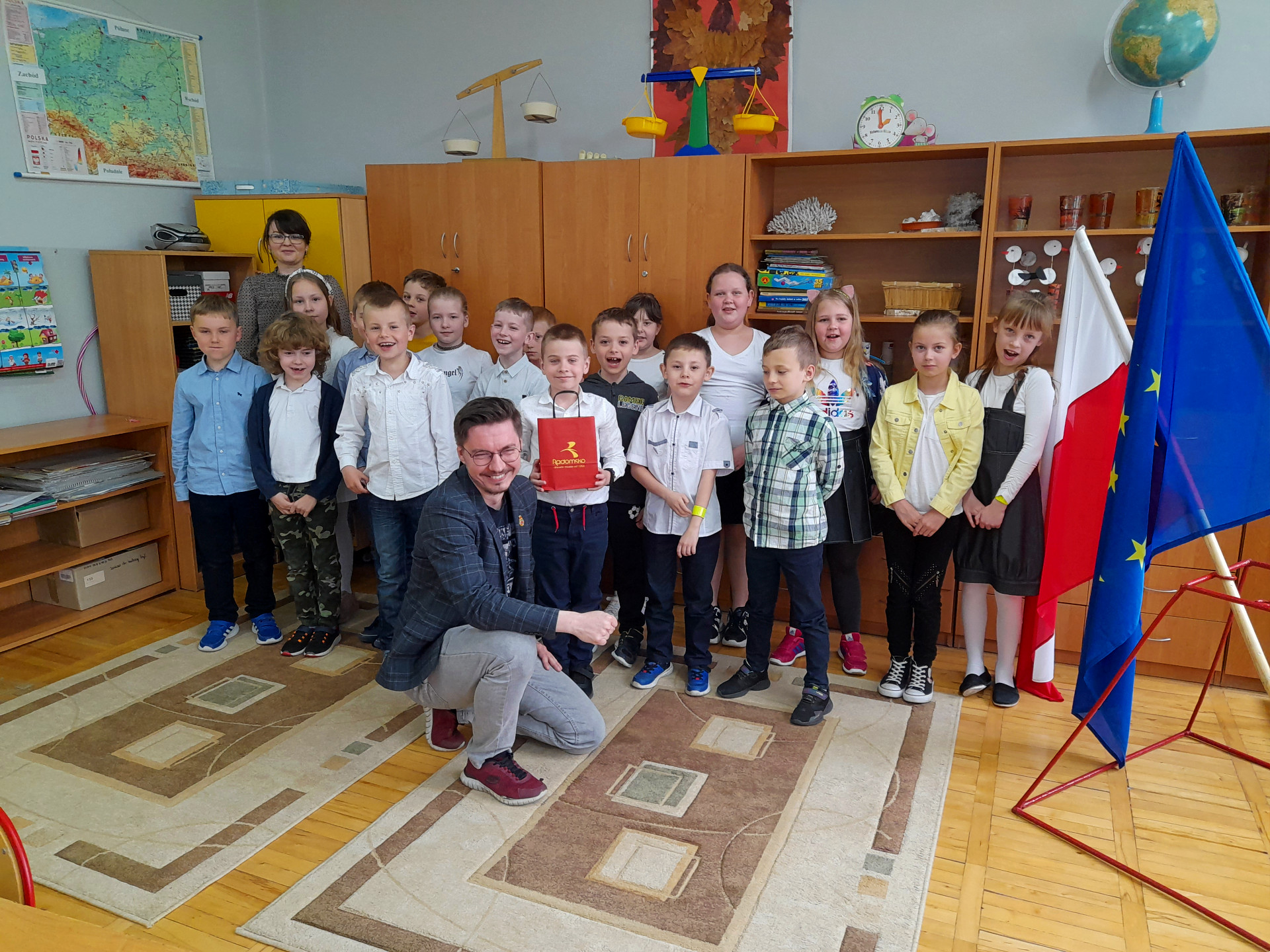 O zawodzie urzędnika na spotkaniu z uczniami PSP nr 5