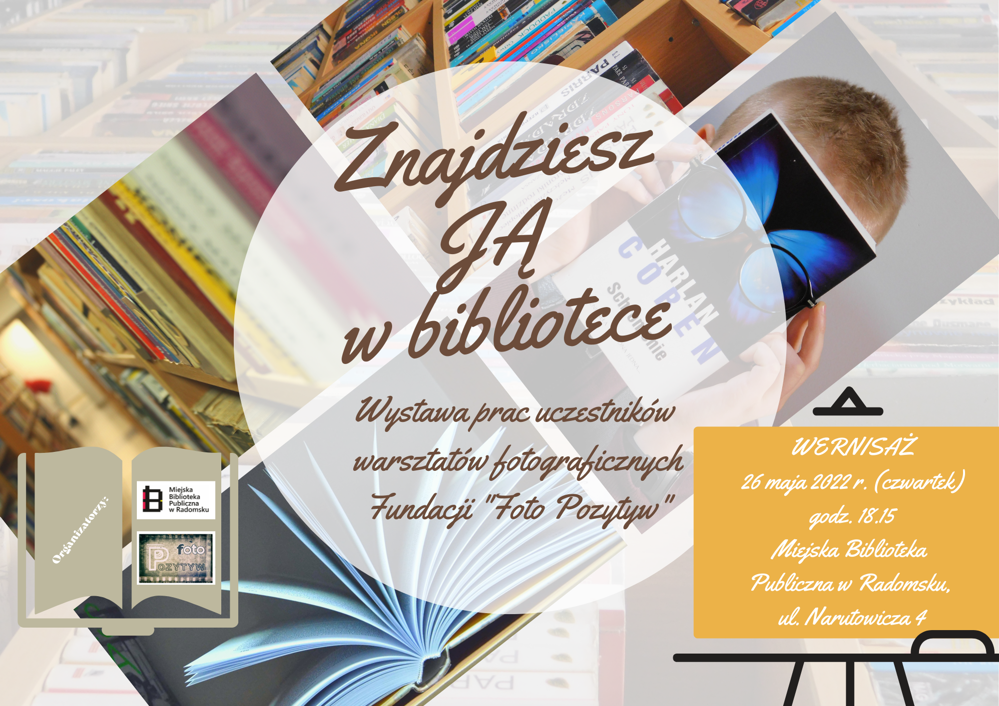 „Znajdziesz Ją w bibliotece” - wernisaż wystawy fotograficznej