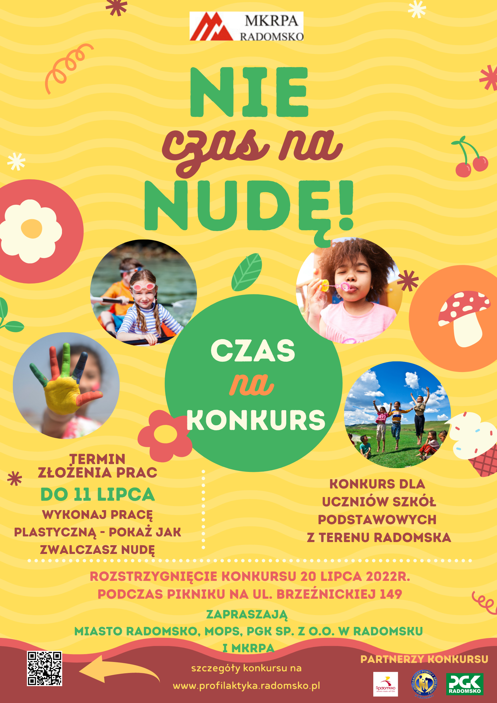 "Nie czas na nudę" - konkurs Miejskiej Komisji Rozwiązywania Problemów Alkoholowych