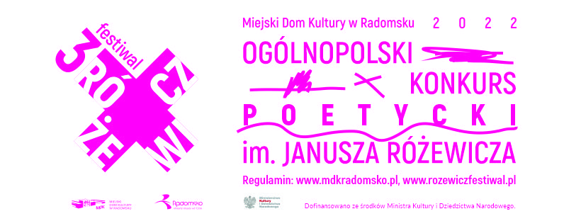 XIII Ogólnopolski Konkurs Poetycki im. Janusza Różewicza
