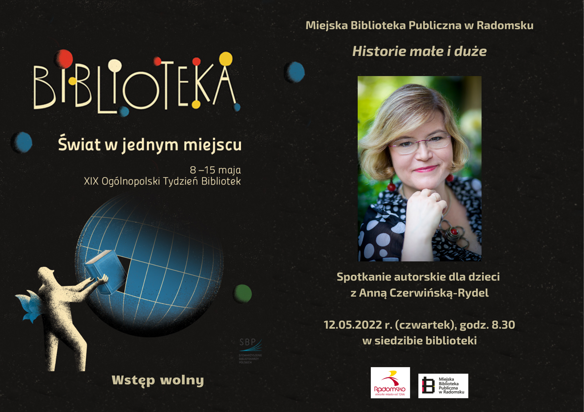 MBP w Radomsku zaprasza na Tydzień Bibliotek