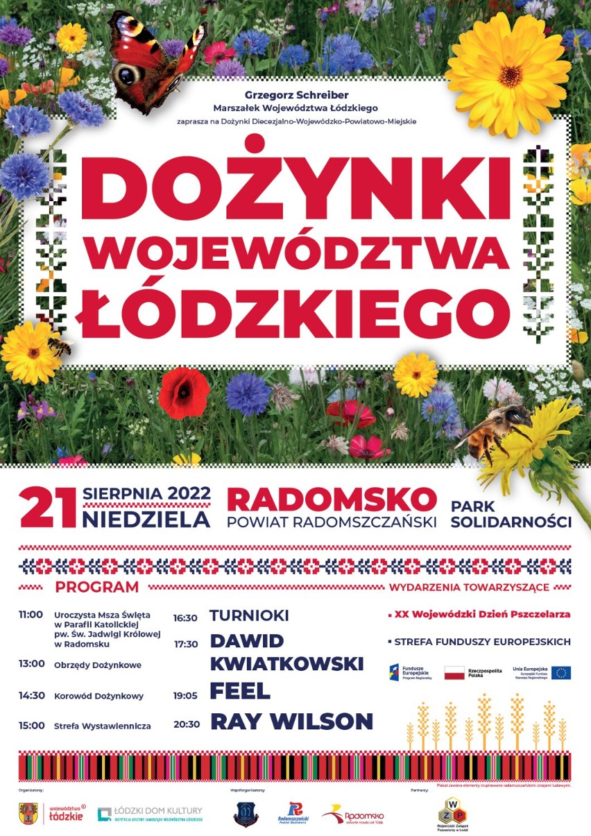 Już w niedzielę Dożynki Województwa Łódzkiego 2022