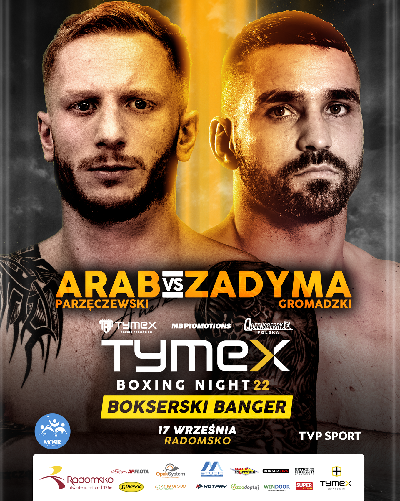 Zapraszamy na Tymex Boxing Night 22