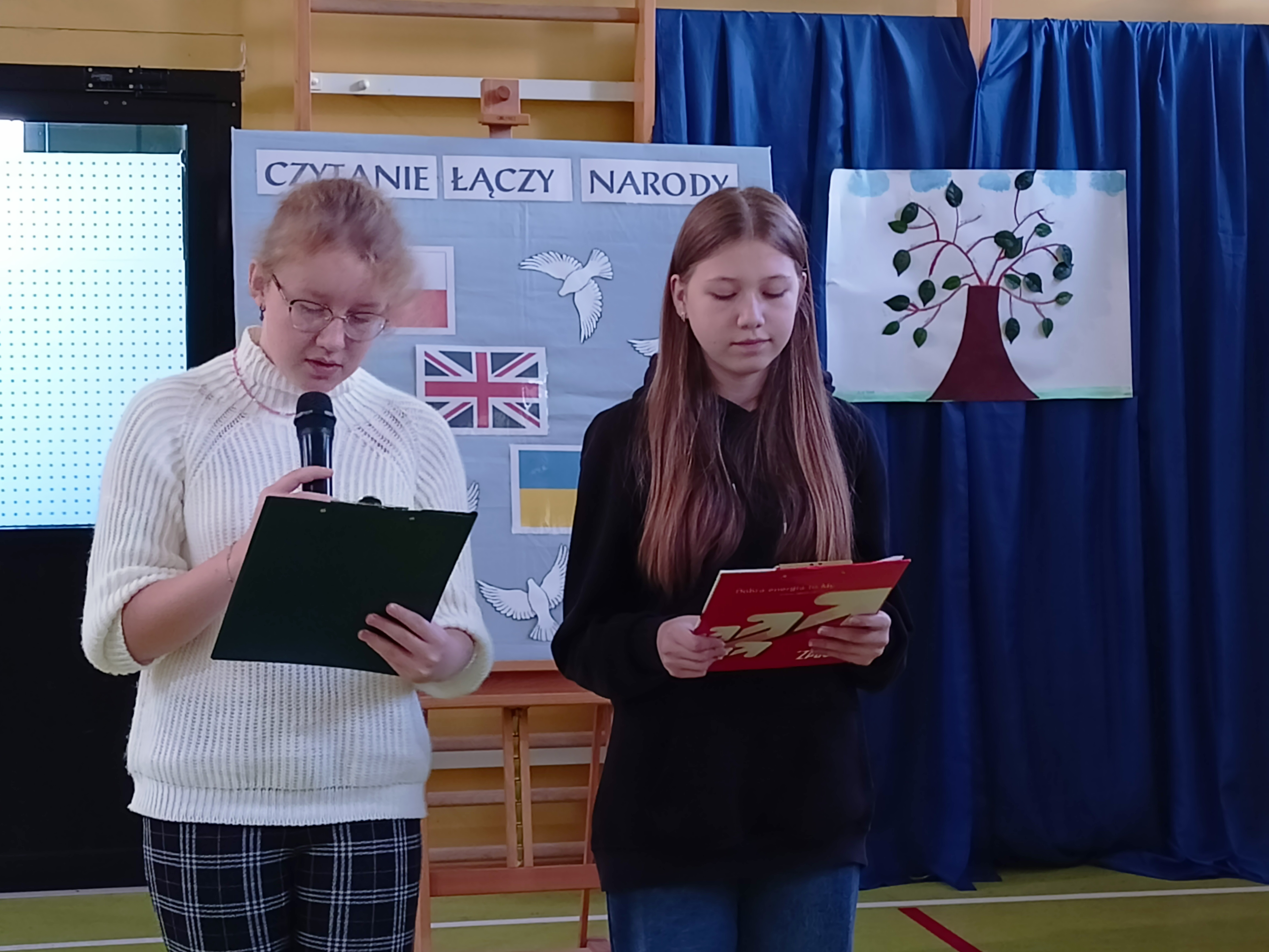 Czytanie dla pokoju w PSP nr 2