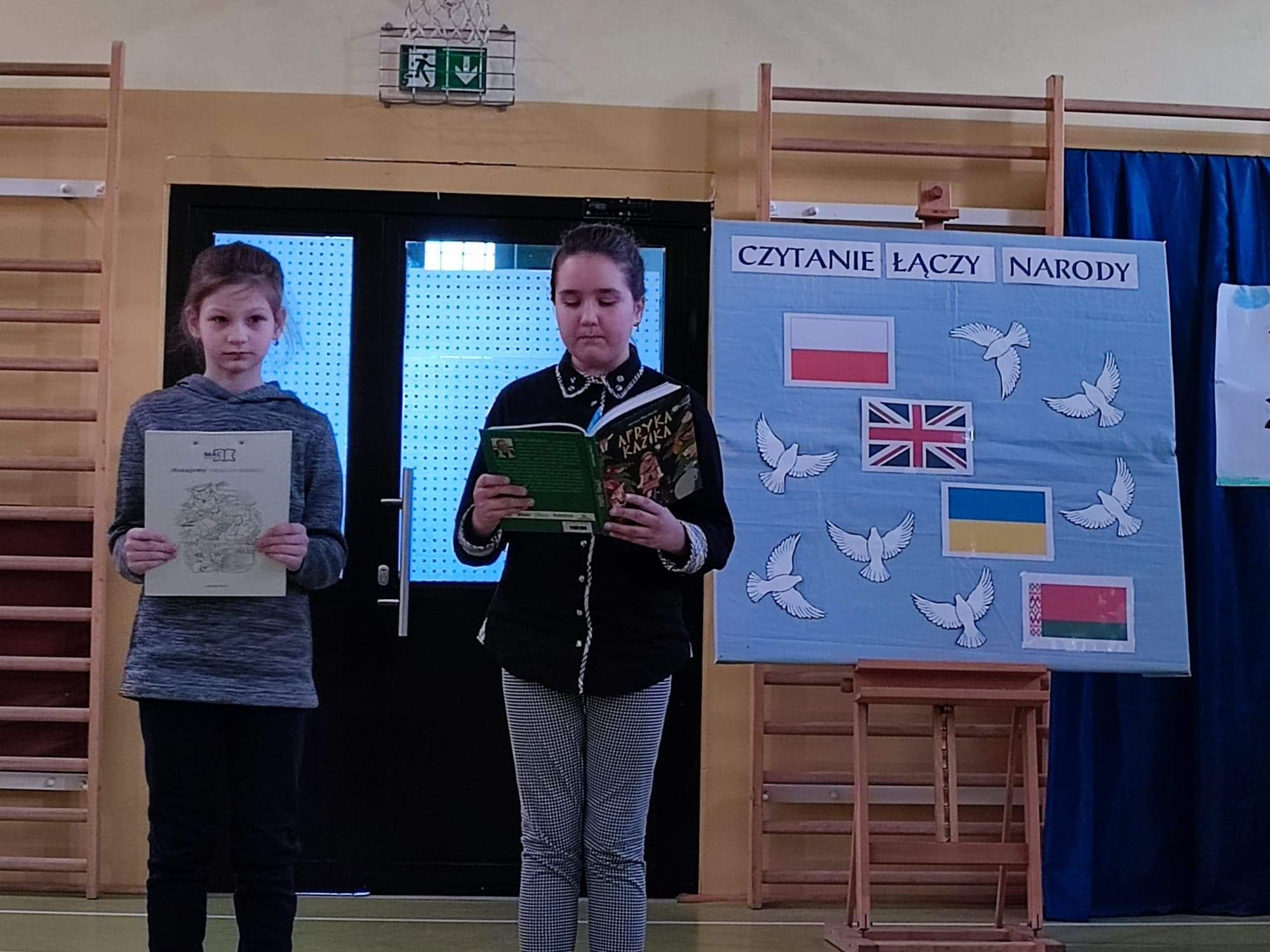 Czytanie dla pokoju w PSP nr 2