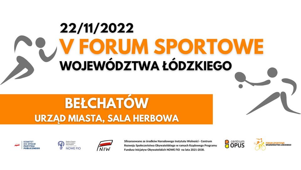 V Forum Sportowe Województwa Łódzkiego