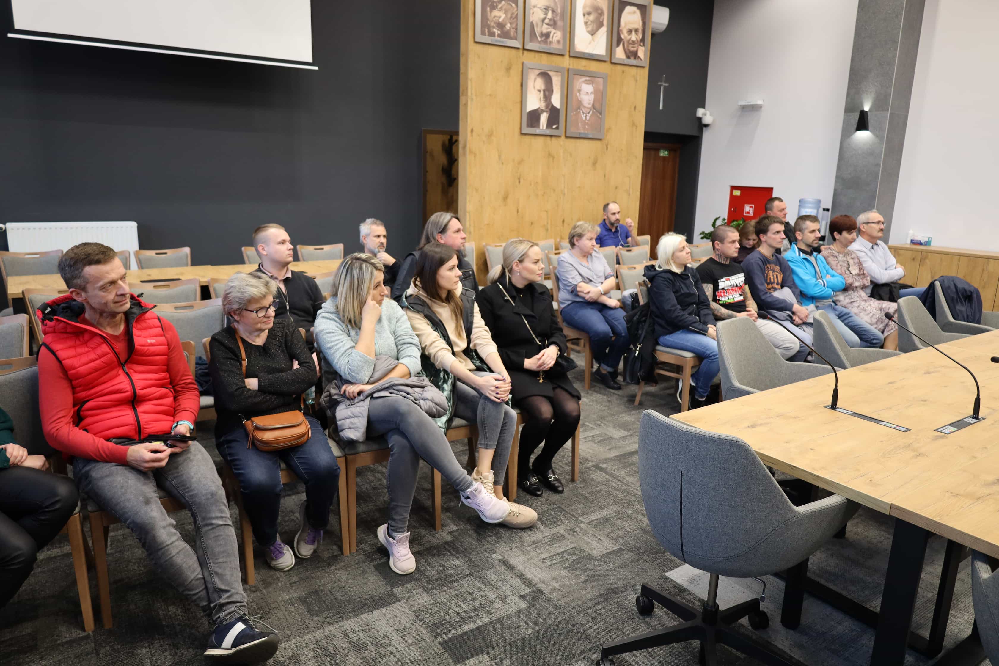 Spotkanie z mieszkańcami ulic Semkowa, Dyrygentów i Wiolinowej