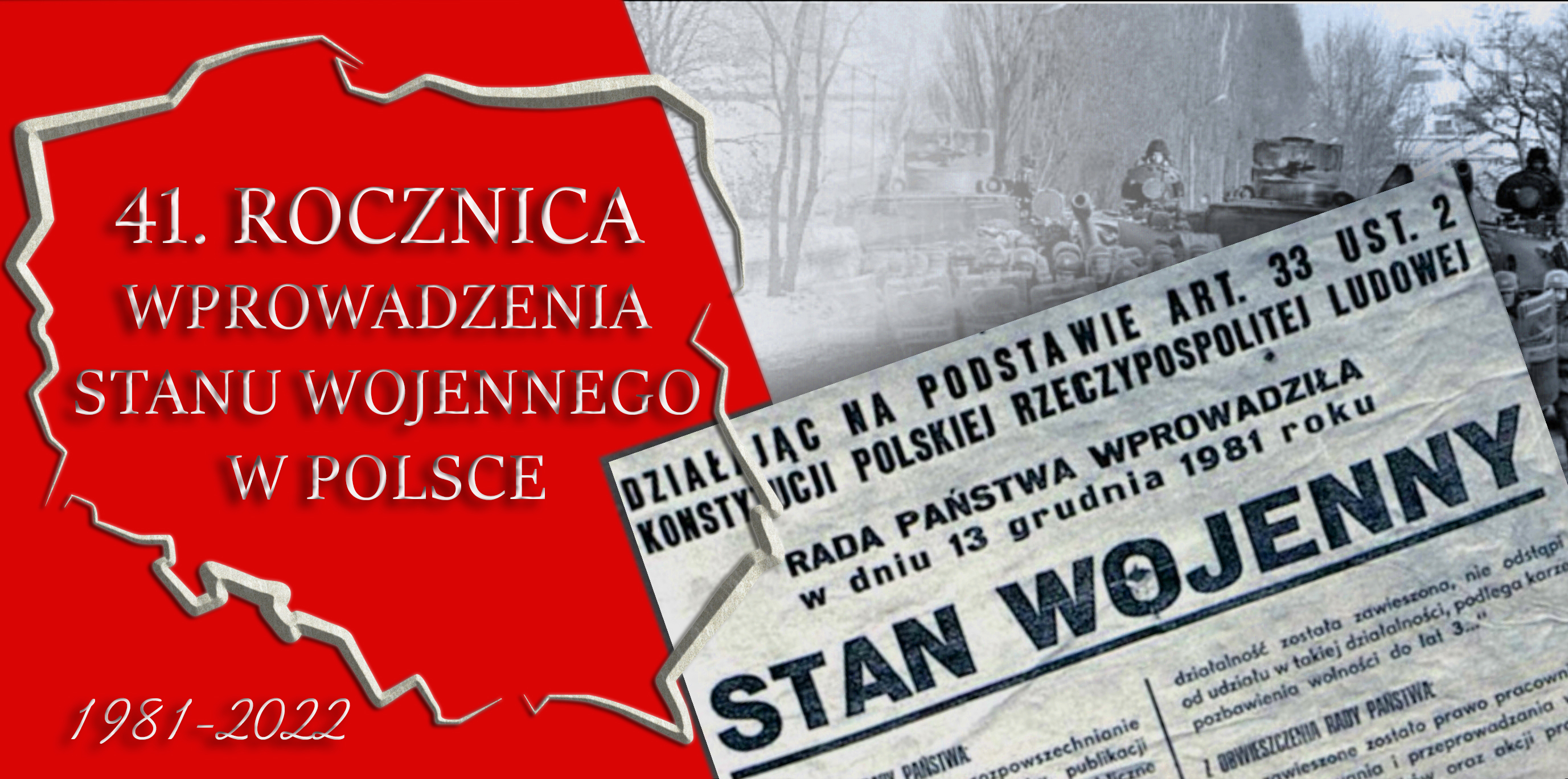 41. rocznica wprowadzenia w Polsce stanu wojennego