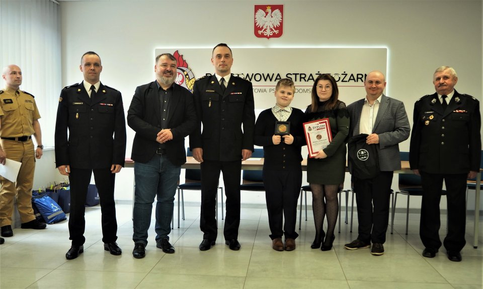 Bohaterski Miłosz z Radomska uhonorowany odznaką „Iuvenis Forti”