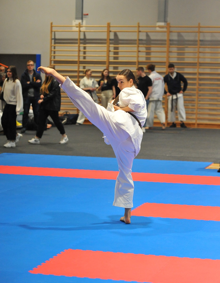 Weronika Mazur na podium AMP w Krakowie