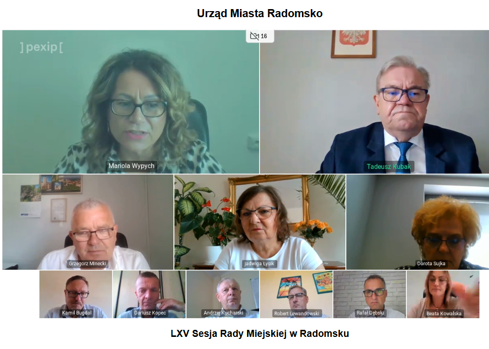 Nadzwyczajna Sesja Rady Miejskiej. Przyjęto regulamin programu „Radomsko bez smogu” na lata 2024 - 2026