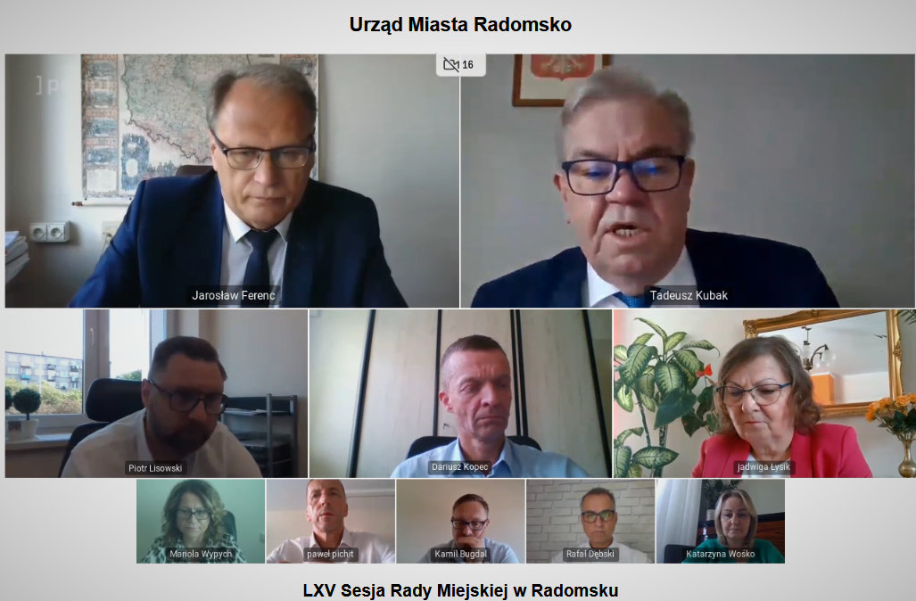 Nadzwyczajna Sesja Rady Miejskiej. Przyjęto regulamin programu „Radomsko bez smogu” na lata 2024 - 2026 