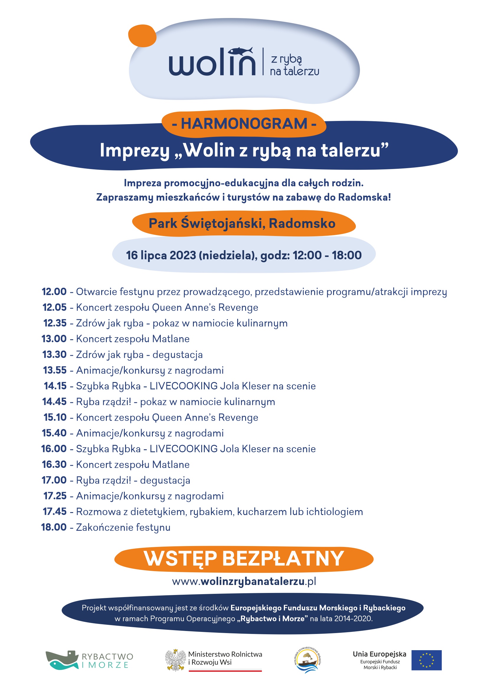 harmonogram imprezy Radomsko a4 2