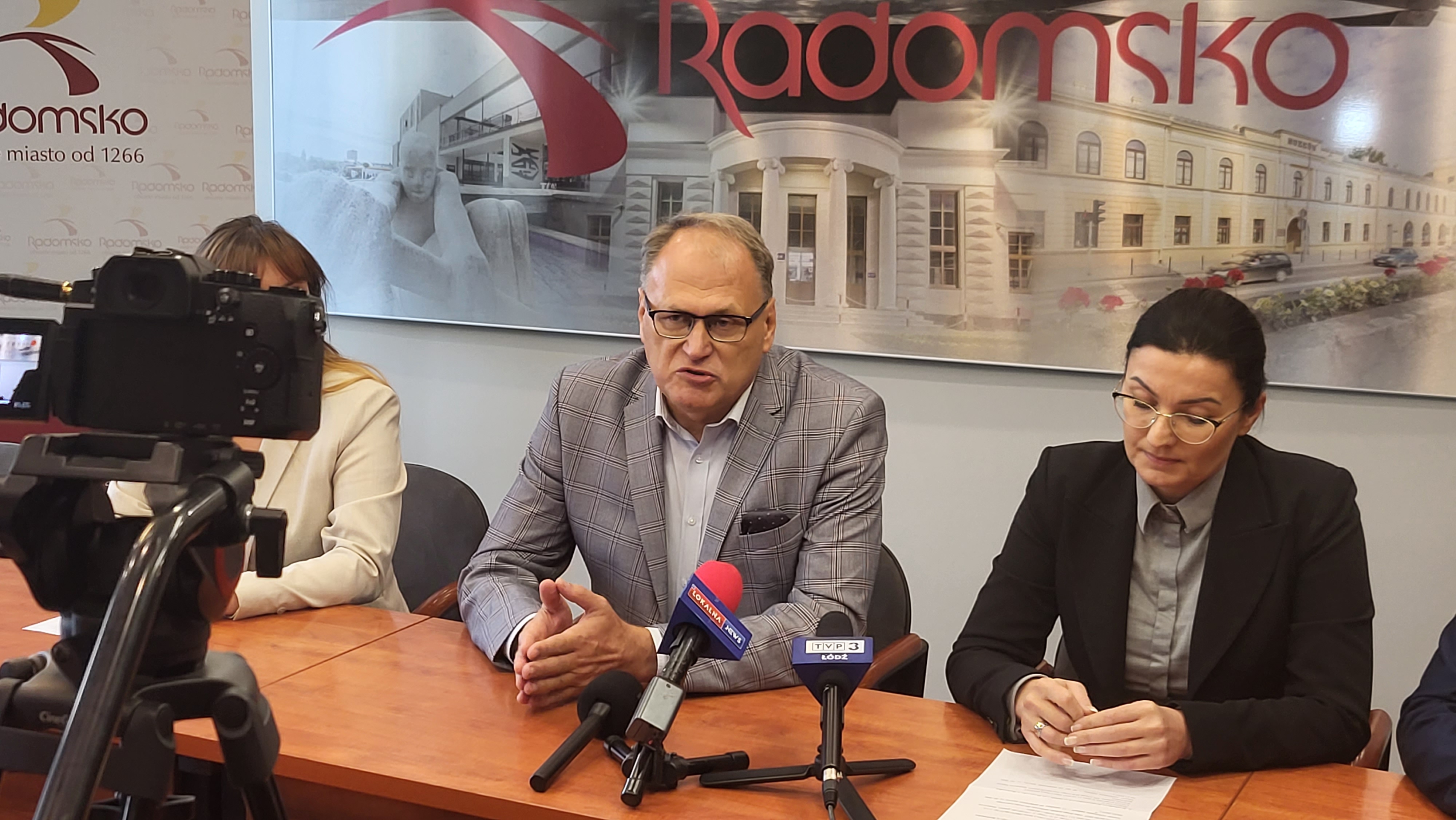 Konferencja prasowa nt. remontów w mieście i związanych z nimi utrudnień komunikacyjnych