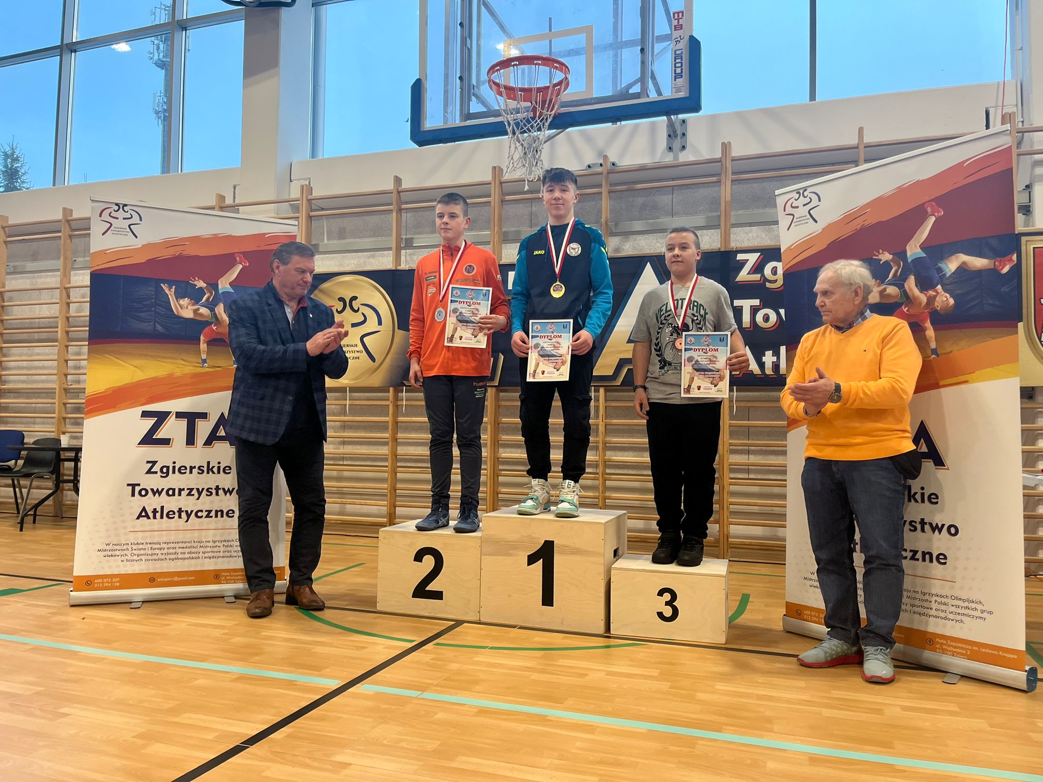 UKS "Zapaśnik" wraca ze Zgierza z 3 medalami