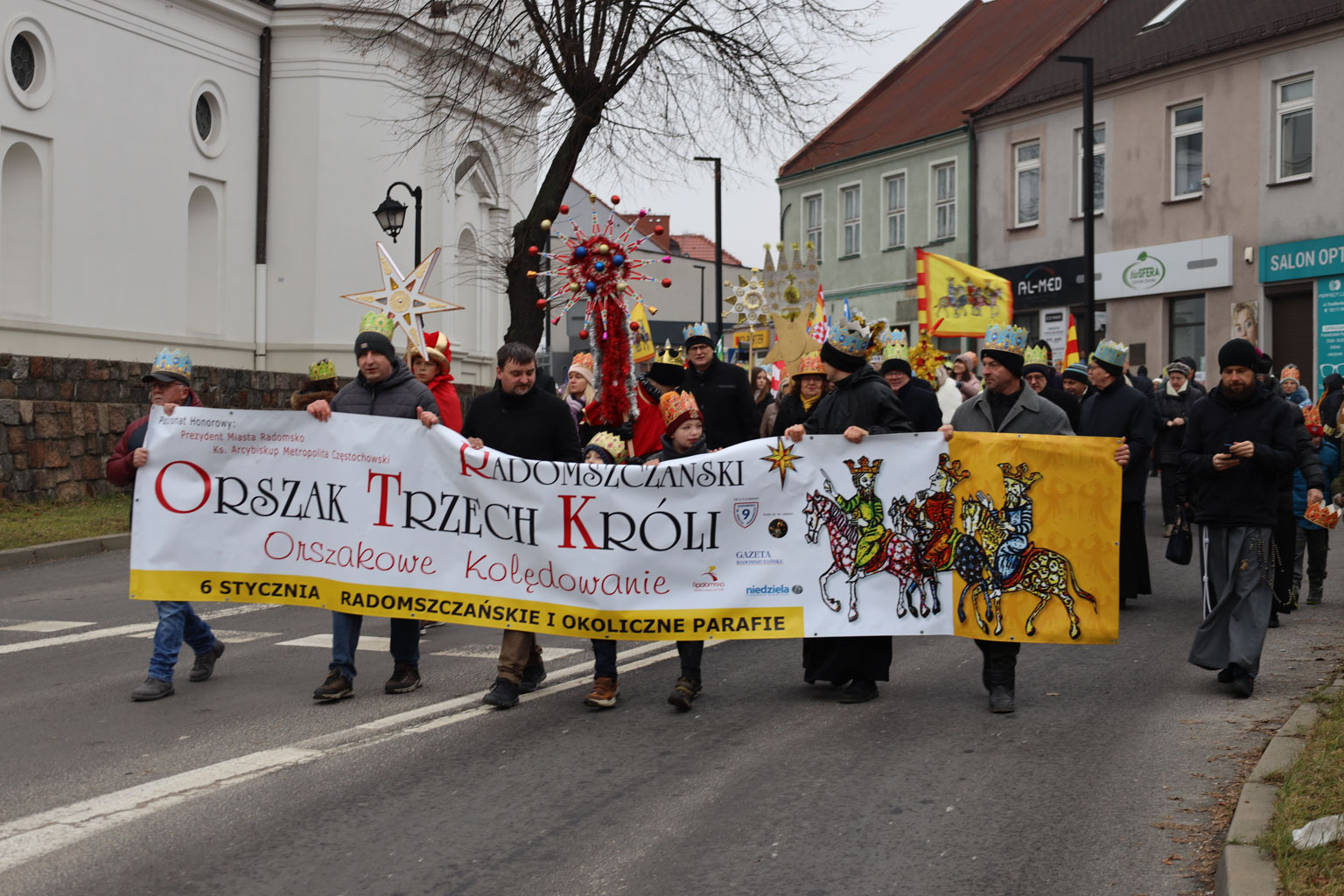 Trzej Królowie odwiedzili Radomsko
