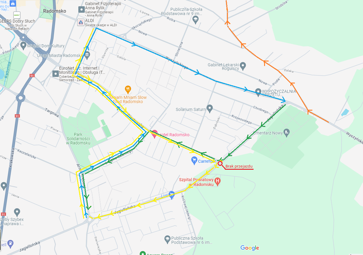 Org. ruchu Piastowska