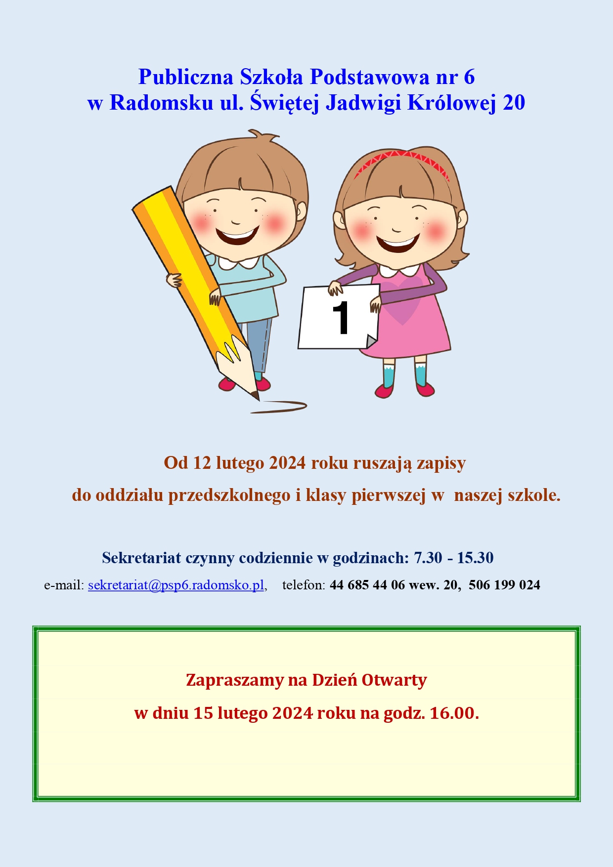 Dzień otwarty w PSP nr 6