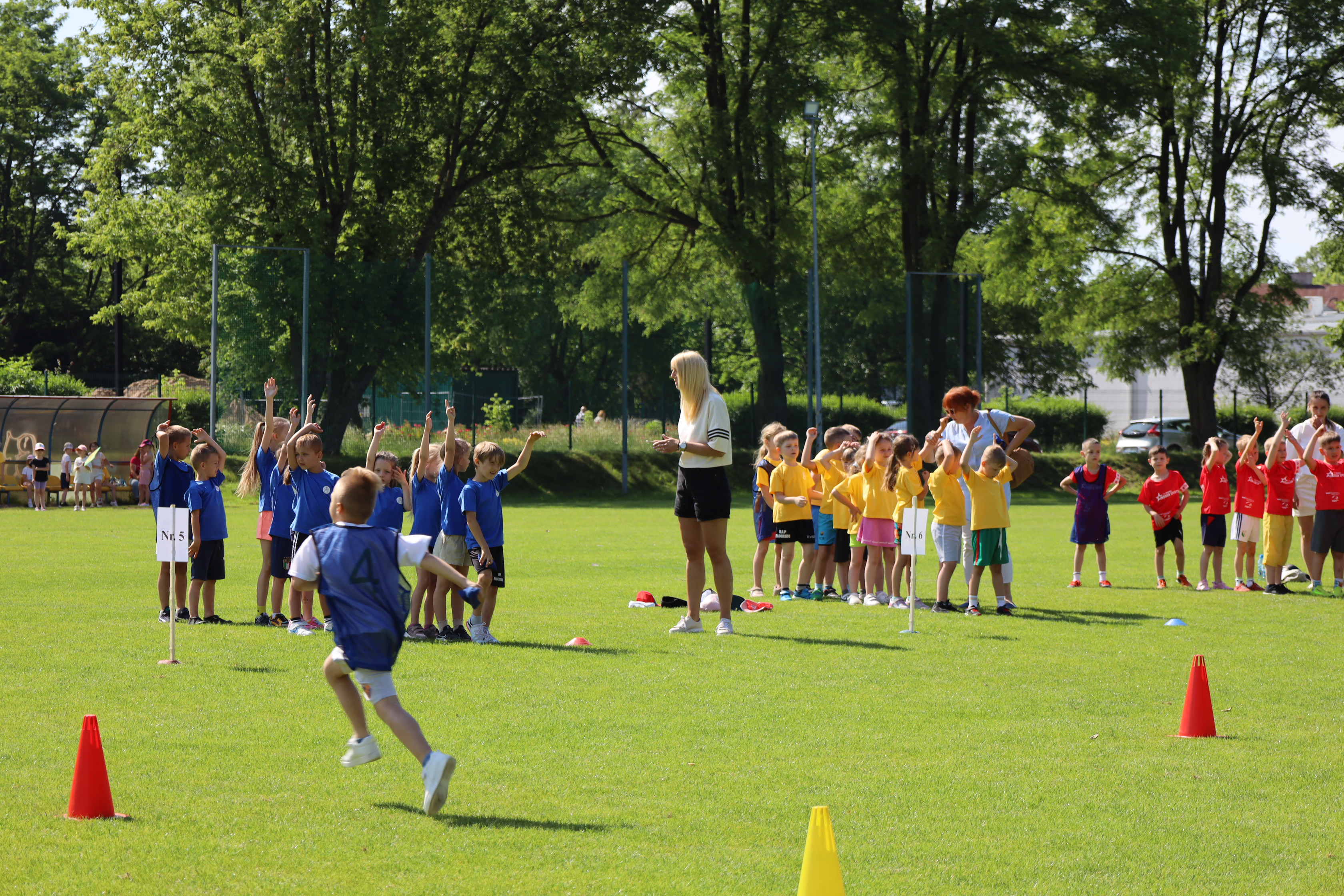 Przedszkolaki na Spartakiadzie