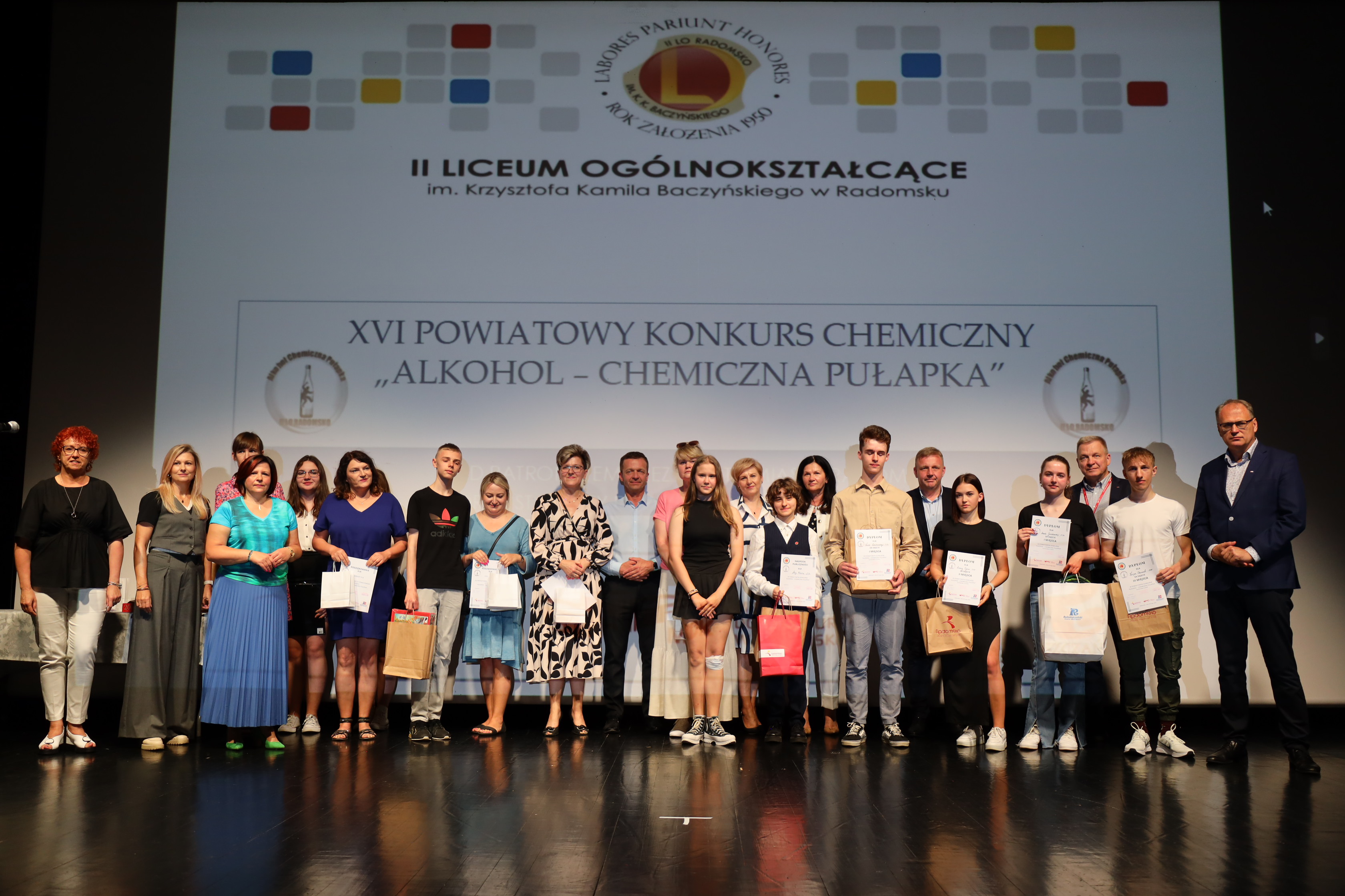 Nagrody w konkursie „Alkohol – chemiczna pułapka” rozdane