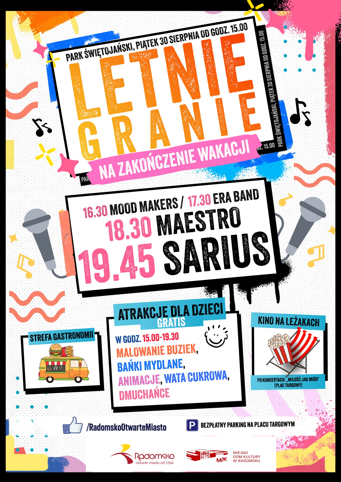 Letnie Granie plakat