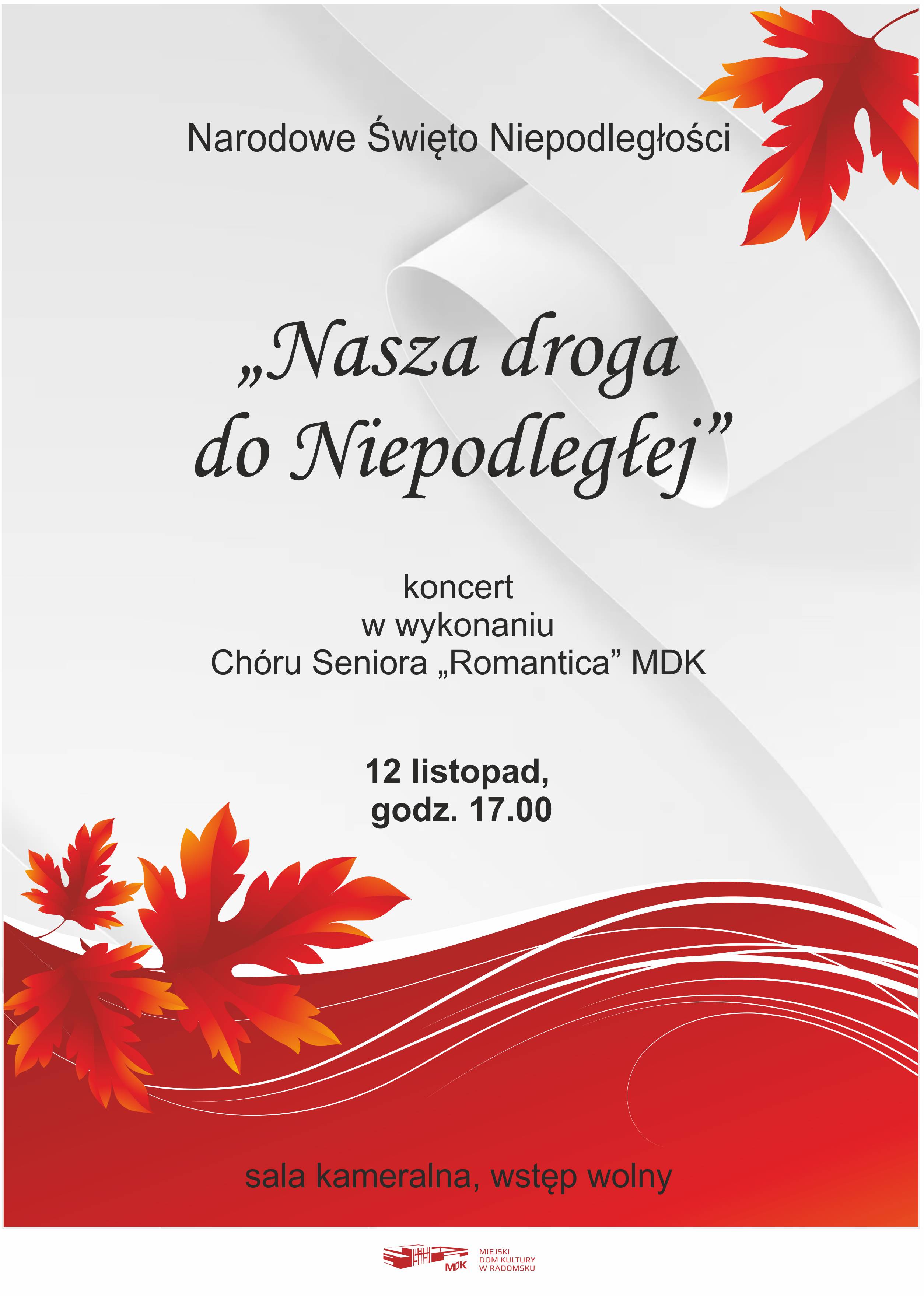 Zaśpiewają dla Niepodległej