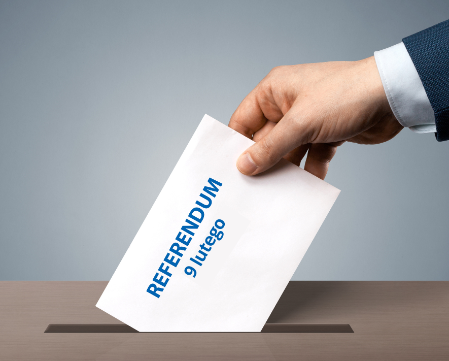 W niedzielę 9 lutego mieszkańcy zagłosują w referendum lokalnym
