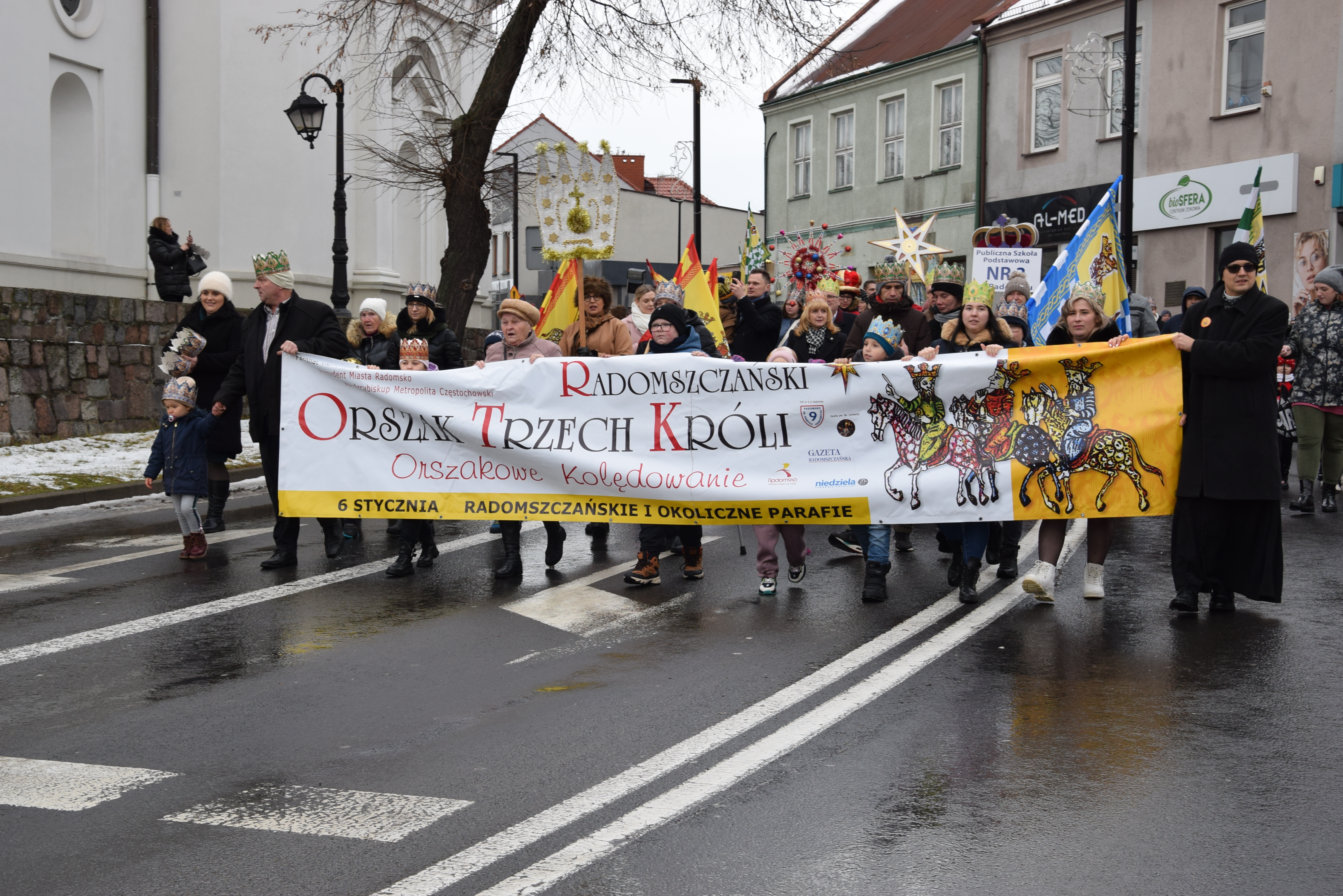 Trzej Królowie odwiedzili Radomsko