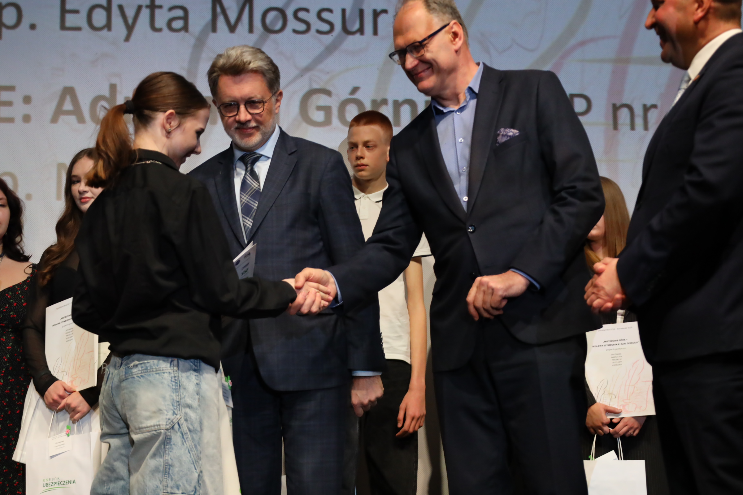 Uroczysta gala finałowa projektu „Mistrzowie Pióra – Wisława Szymborska i Karl Dedecius” w Miejskim Domu Kultury