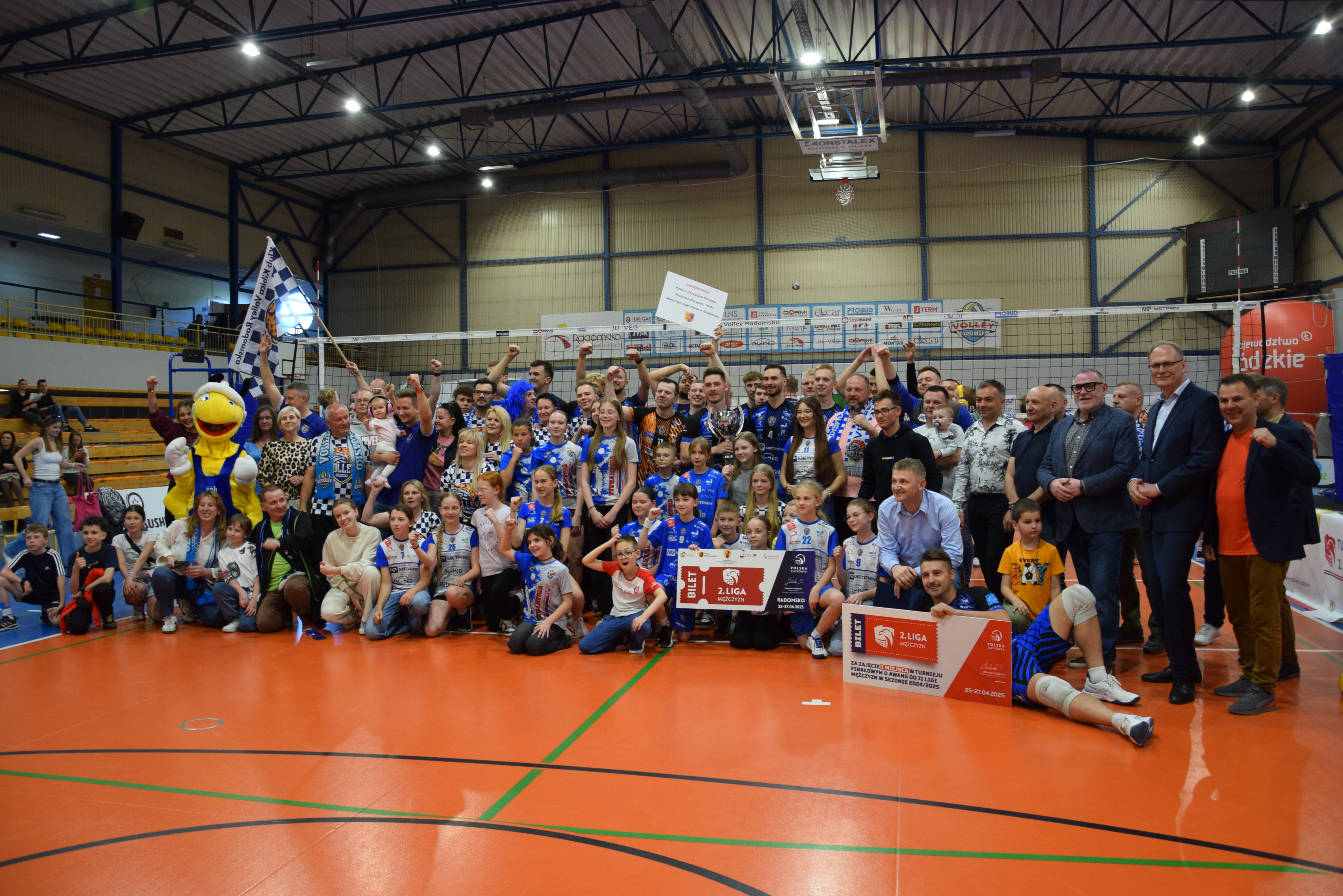 METPRIM Volley Radomsko z awansem do 2. ligi mężczyzn!