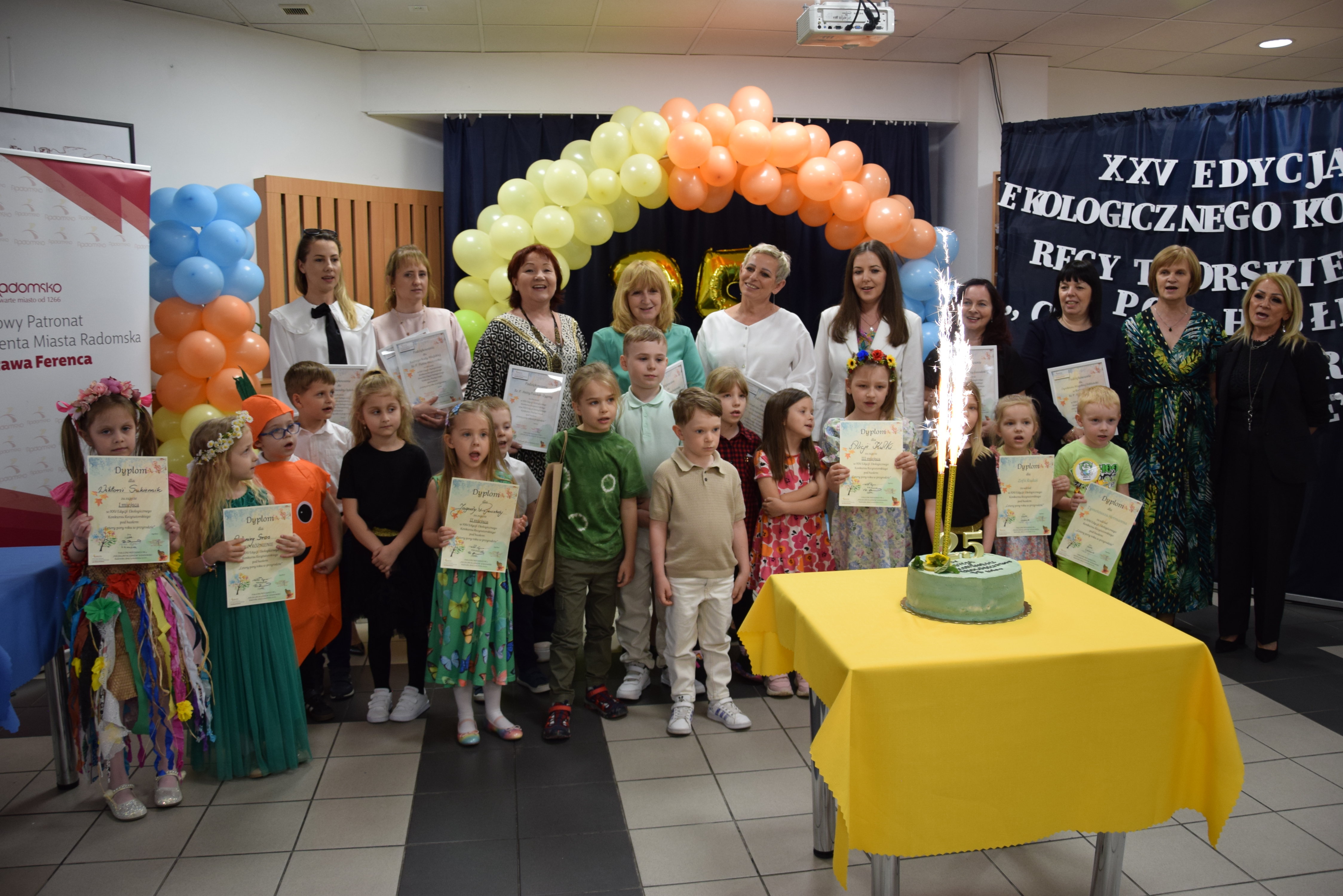 Jubileusz Ekologicznego Konkursu Recytatorskiego "Cztery pory roku w przyrodzie" Publicznego Przedszkola nr 4