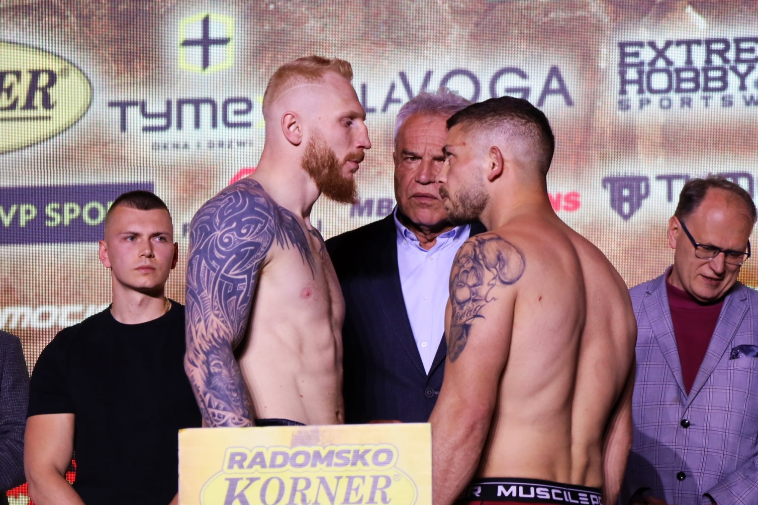 Oficjalne ważenie przed RADOMSKO KORNER Boxing Night za nami! Zawodnicy gotowi do walki