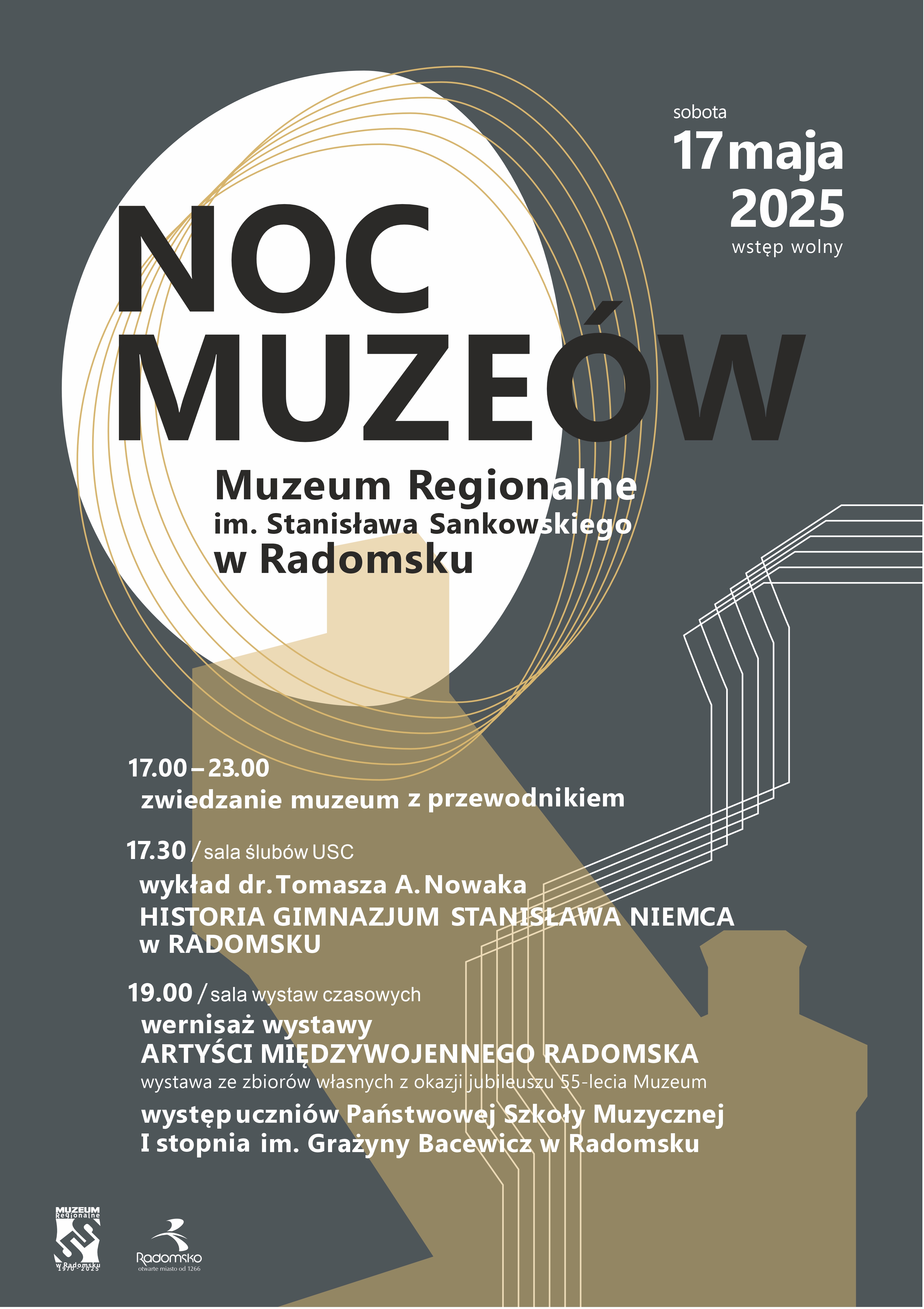noc muzeów 2025 plakat