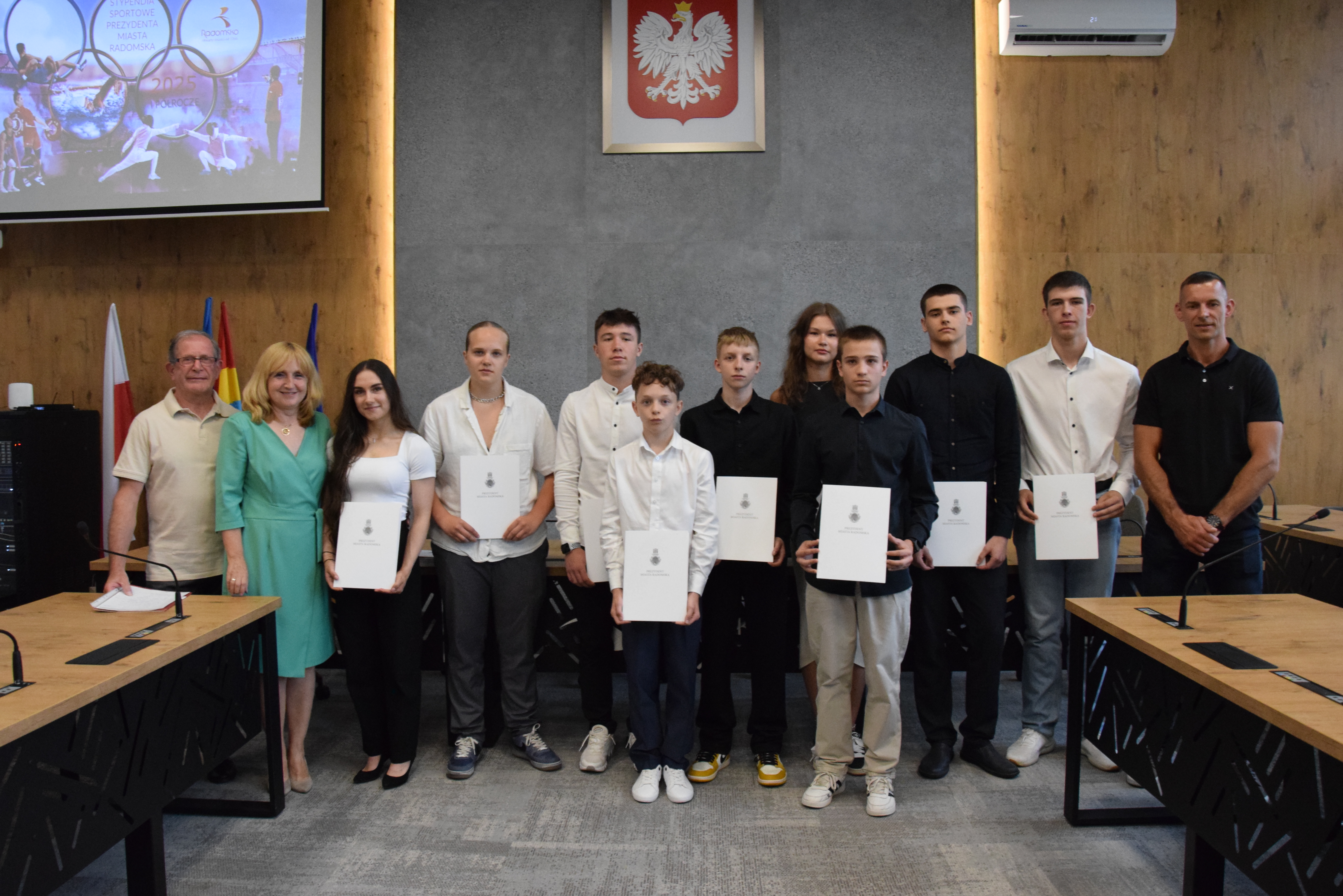 Stypendia za osiągnięcia sportowe w pierwszym półroczu 2025 roku wręczone 