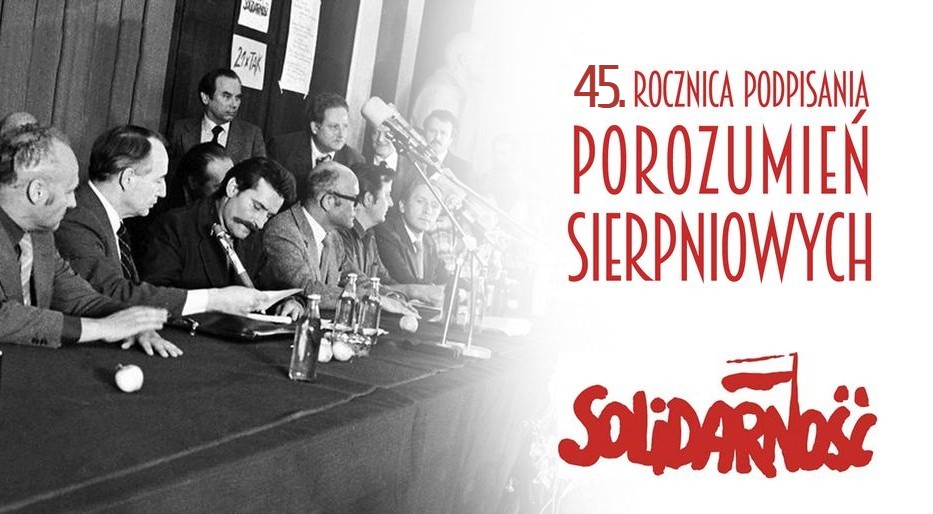 45. rocznica Porozumień Sierpniowych