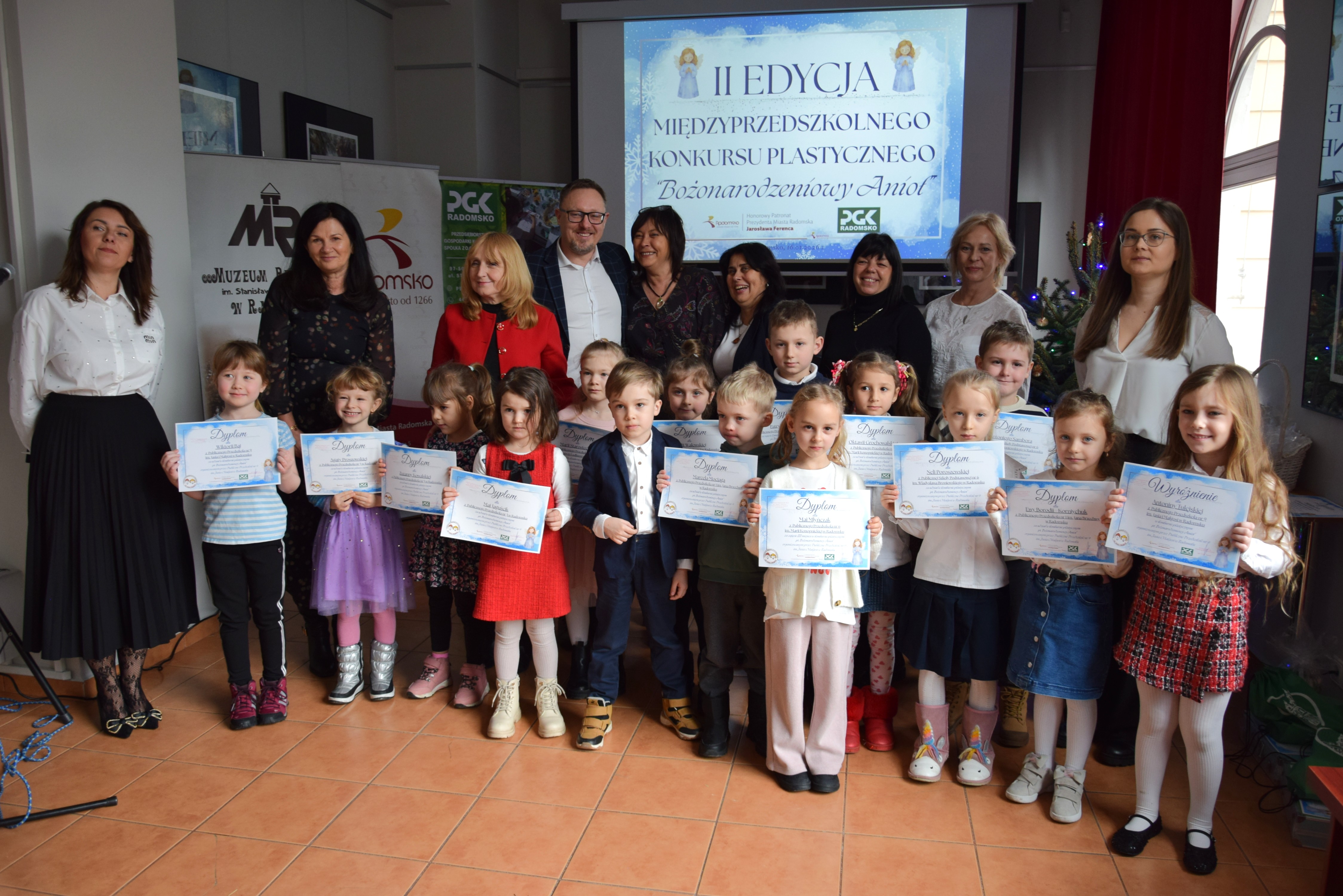 Międzyprzedszkolny Konkurs Plastyczny "Bożonarodzeniowy Anioł" rozstrzygnięty